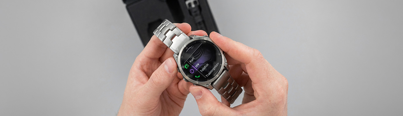 Opsætning af smartwatches og hybridure