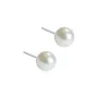Blomdahl Pearl Øreringe Titanium 15-1232-59