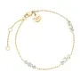 Rosefield Triple Crystal Armbånd Forgyldt Rustfrit Stål JBTCG-J1020