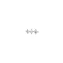 Ania Haie Sparkle Crawler Barbell Ørering Single Sølv E035-09H