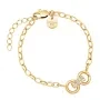 Rosefield Bow Studs Armbånd Forgyldt Rustfrit Stål JBBSG-J899