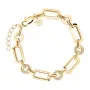 Rosefield Multi Octagon Studs Armbånd Forgyldt Rustfrit Stål JBOSG-J900