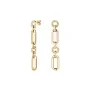 Rosefield Multi Octagon Studs Øreringe Forgyldt Rustfrit Stål JEOSG-J902
