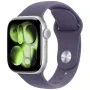 Apple Watch Series 11 GPS 46mm Silver Aluminium Purple Fog Sport Band M/L MEVA4
